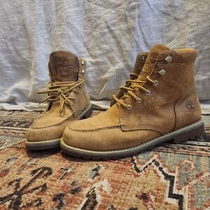 Timberland Men's Tan Leather Boots